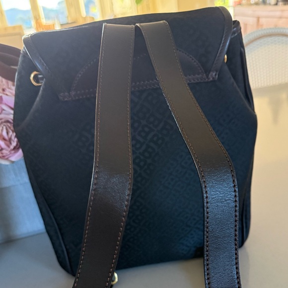 Bally vintage monogram Giaguargo canvas and leather backpack - Picture 15 of 17